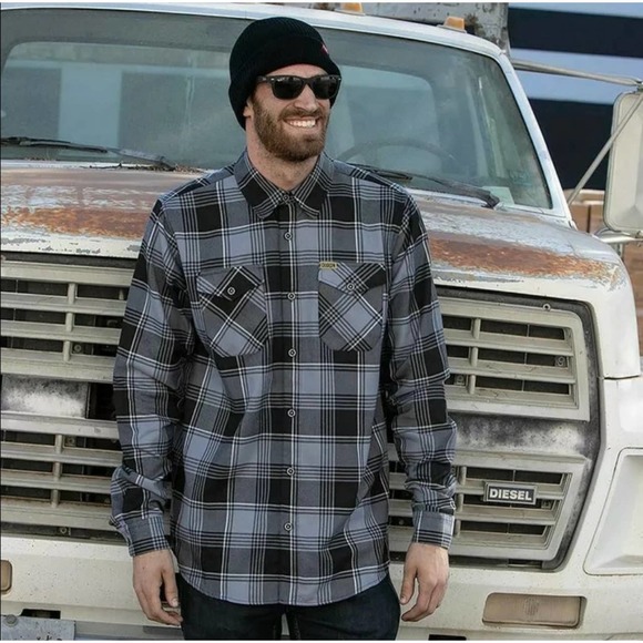 DIXXON Shirts Dixxon Flannel Company Adamantium Wolverine Black